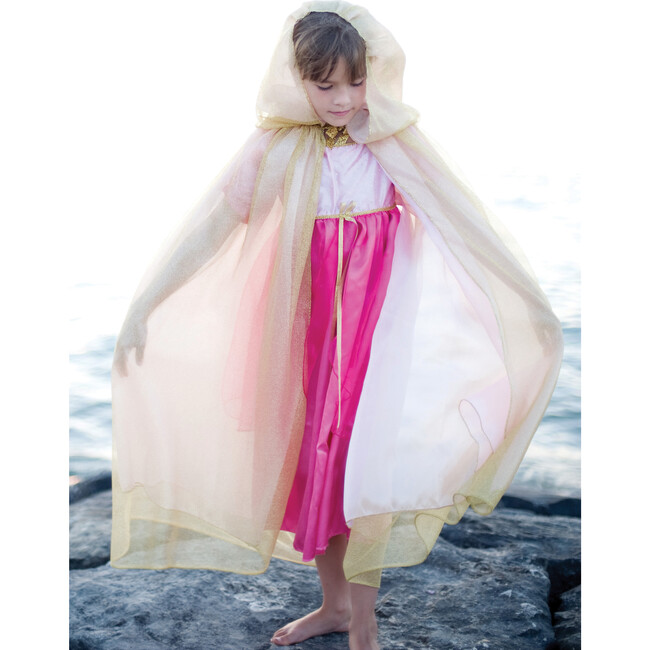 Royal Princess Cape, Gold/Pink - Costumes - 2