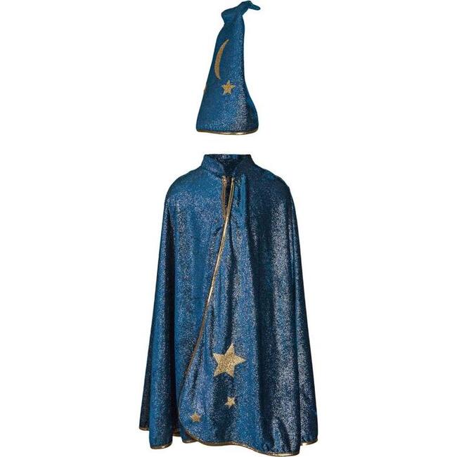 Starry Night Wizard Cape & Hat