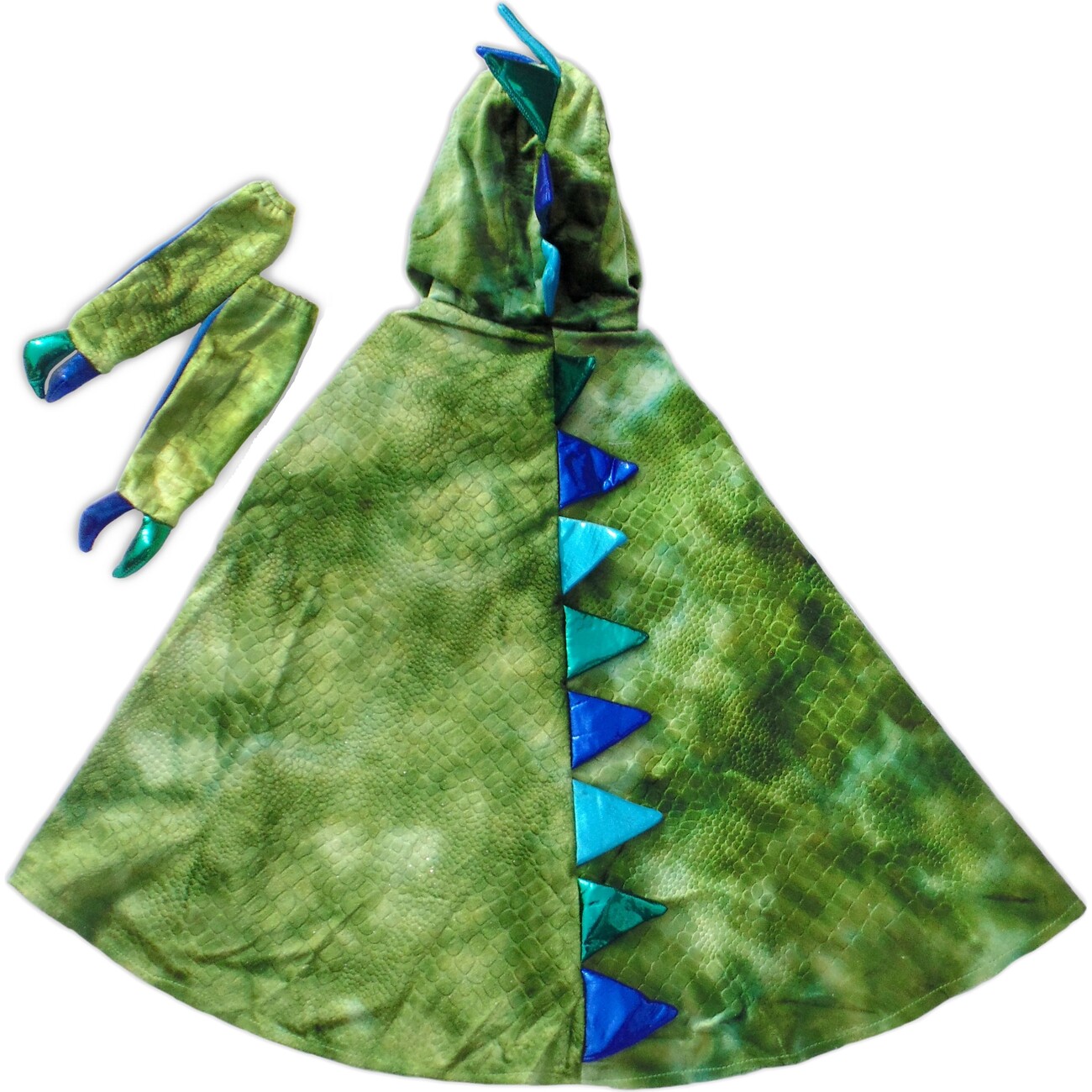 Creative Education Dragon Cape with Claws, Green