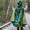 Dragon Cape with Claws, Green/Blue - Costumes - 2 - thumbnail