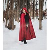 Adult Little Red Riding Hood Cape, One Size - Costumes - 3