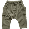 The Muslin Trouser, Sage - Sweatpants - 1 - thumbnail