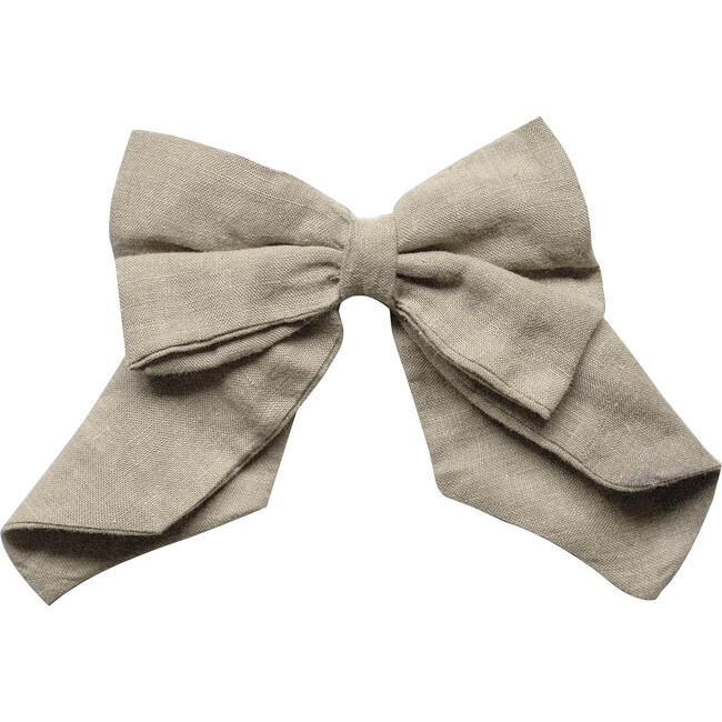 The Old Fashioned Bow, Oatmeal - Hair Accessories - 1