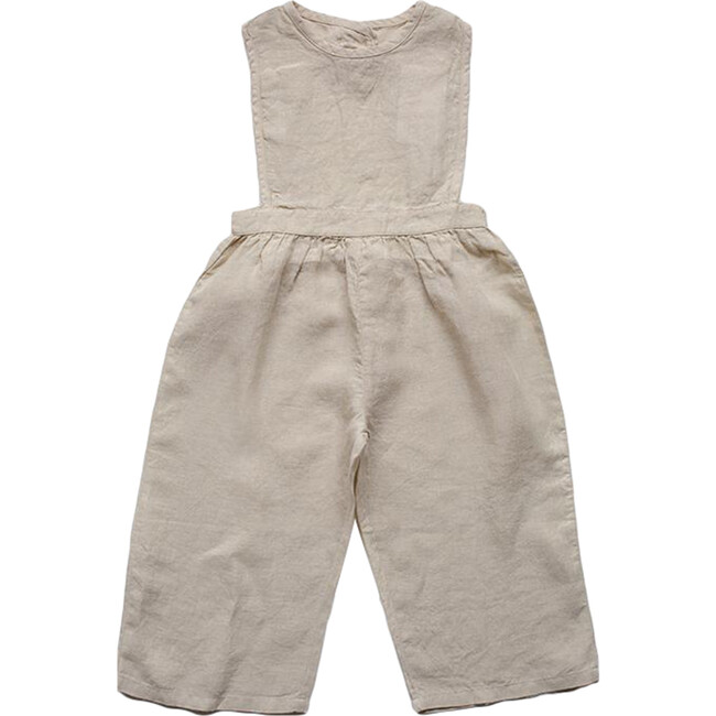 The Linen Jumpsuit, Oatmeal