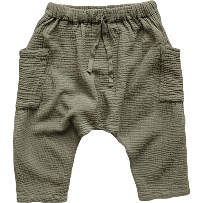 The Baby Muslin Trouser, Sage