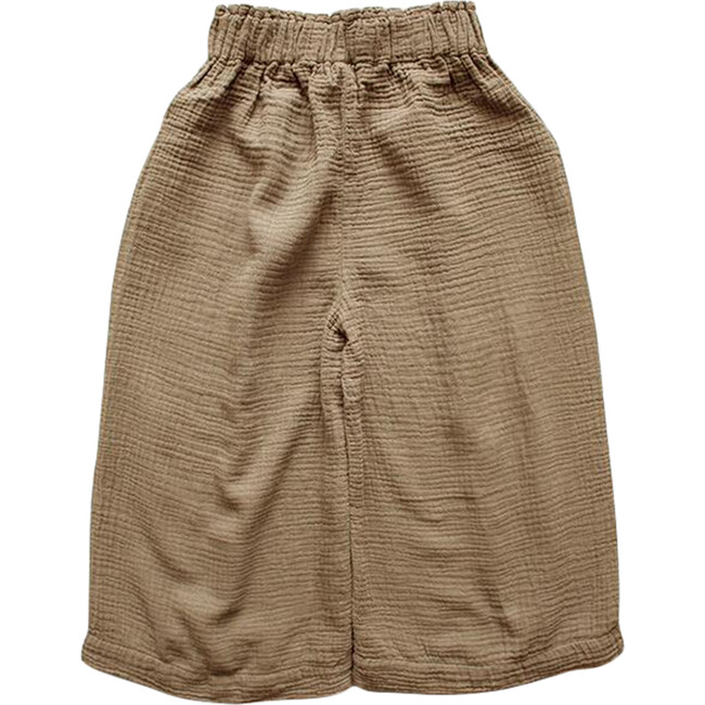 The Baby Muslin Culotte, Camel - Sweatpants - 1
