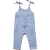 The Baby Greta Overall, French Stripe - Overalls - 1 - thumbnail