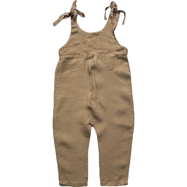 The Baby Greta Overall, Camel - Overalls - 1