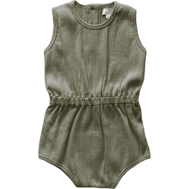 The Baby Dawn Romper, Sage - Rompers - 1