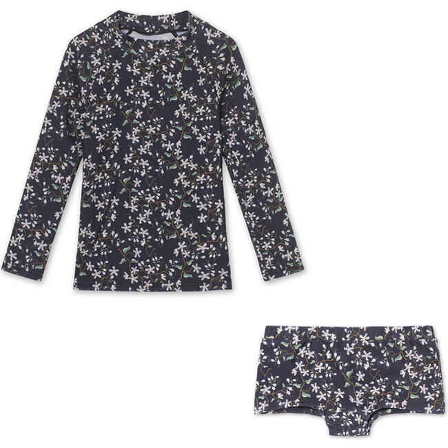 Geneva Swim Shorts, Deep Well Blue - Two Pieces - 2