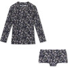 Geneva Swim Shorts, Deep Well Blue - Two Pieces - 2