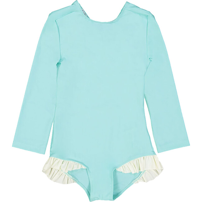 Misha Swimsuit, Aqua - One Pieces - 1