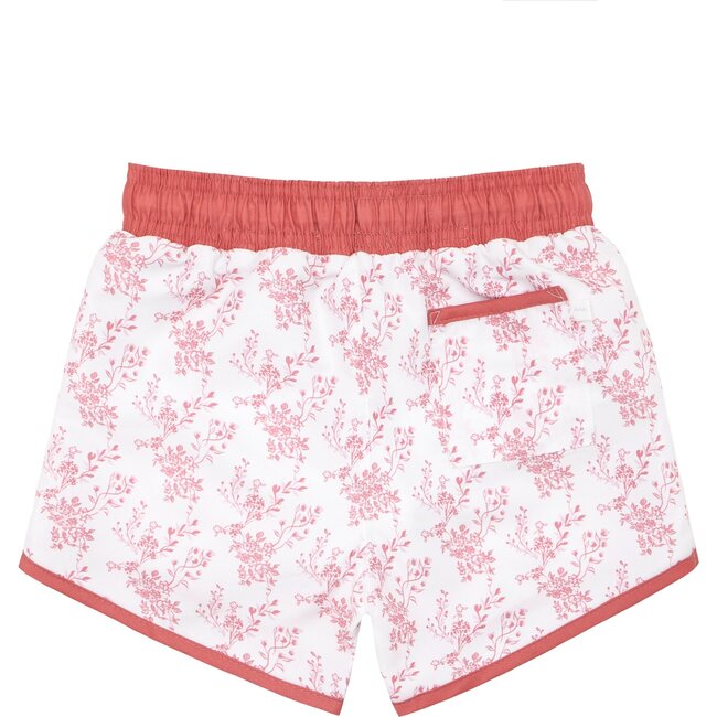 Boy's Nantucket Floral Boardie - Swim Trunks - 3