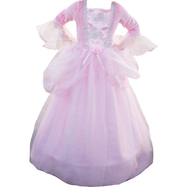 Silver Rose Princess Dress & Cape 2-piece Set