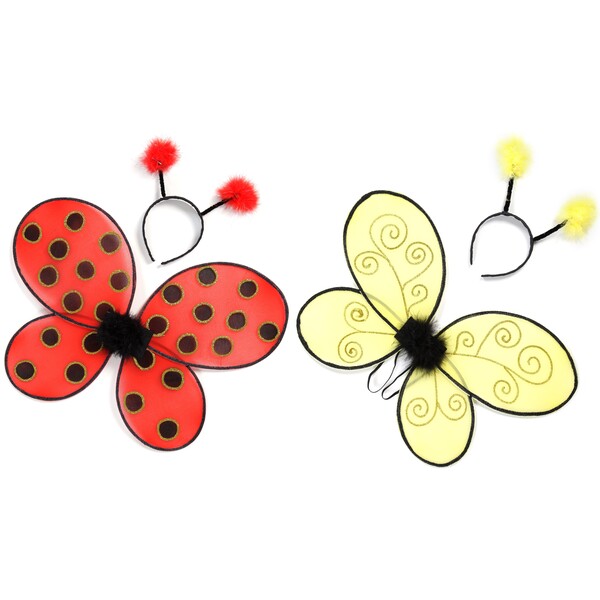 Ladybug and Bumblebee Wings Bundle - Great Pretenders Kids | Maisonette