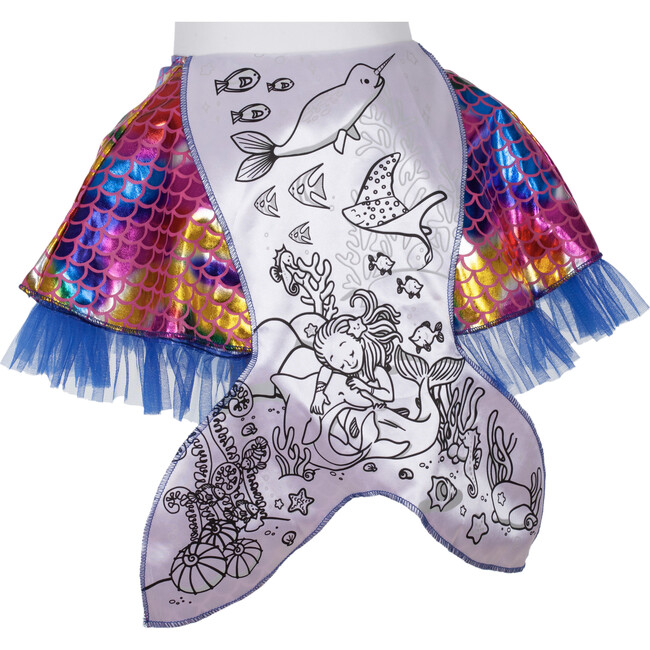 Color-a-Skirt Mermaid - Arts & Crafts - 1