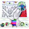 Color-a-Cape, Reversible Superhero/Spider - Activities - 4