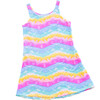 Tidal Wave Tank Dress, Rainbow - Dresses - 1 - thumbnail