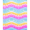 Tidal Wave Long Sleeve Lounge Dress, Rainbow - Dresses - 2