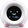 Mella Ready to Rise Children's Sleep Trainer Alarm Clock, Blush Pink - Lighting - 1 - thumbnail