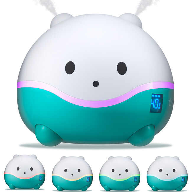 Wispi Humidifier, Diffuser and Night Light, White - Humidifiers - 1