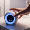 Mella Ready to Rise Children's Sleep Trainer Alarm Clock, Bright Purple - Lighting - 2 - thumbnail