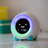 Mella Ready to Rise Children's Sleep Trainer Alarm Clock, Tropical Teal - Lighting - 2 - thumbnail