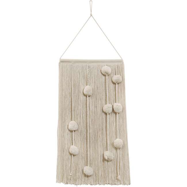 Cotton Field Wall Hanging, Natural