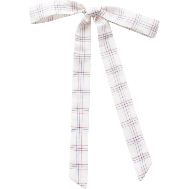White Chex Ribbon