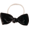 Sable Silk Velvet Bow Headband - Hair Accessories - 1 - thumbnail