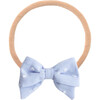 Powder Blue Dot Baby Headband - Hair Accessories - 1 - thumbnail