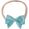 Bow Headband, Light Blue - Hair Accessories - 1 - thumbnail