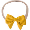 Bow Headband, Mustard - Hair Accessories - 1 - thumbnail