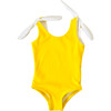 Tinsley Shoulder Tie, Lemon - One Pieces - 1 - thumbnail