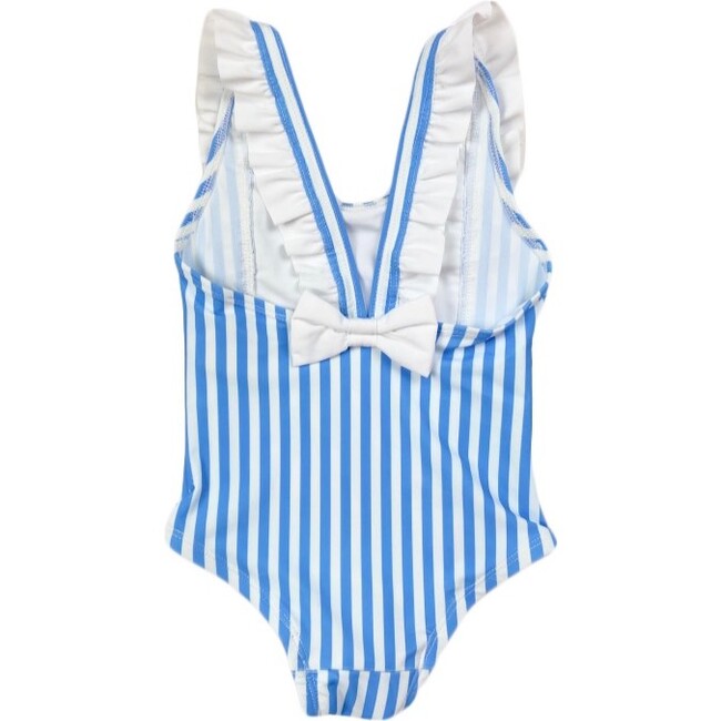 Ayla Rulffe One Piece, Royal Blue Stripe - Bonbon Swim Sun Shop ...