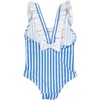 Ayla Rulffe One Piece, Royal Blue Stripe - One Pieces - 1 - thumbnail