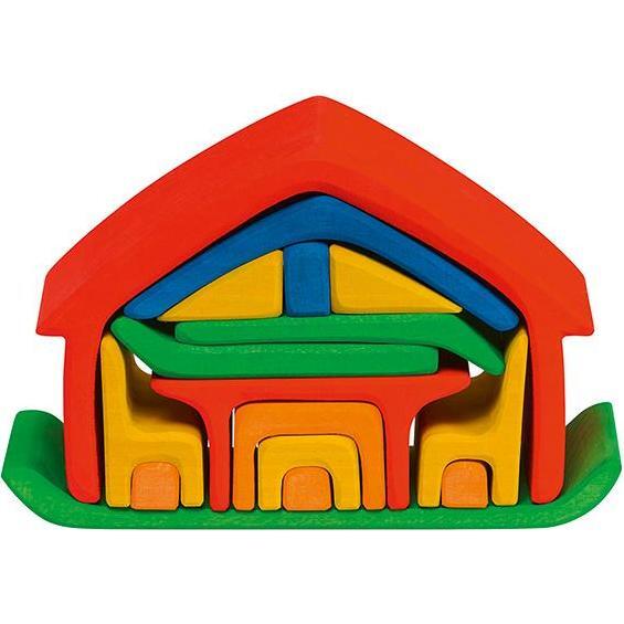 "All In" Handcrafted Building House - STEM Toys - 1
