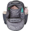 Tiny-Go Backpack, Grey Twinkle - Diaper Bags - 3 - thumbnail