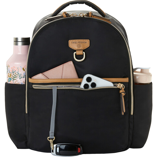 Tiny-Go Backpack, Black - Diaper Bags - 5