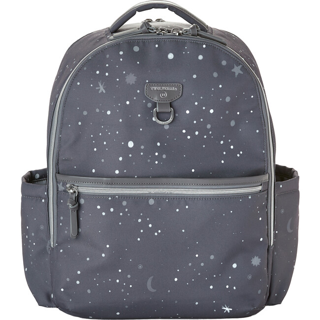 On-The-Go Backpack, Grey Twinkle - Diaper Bags - 1