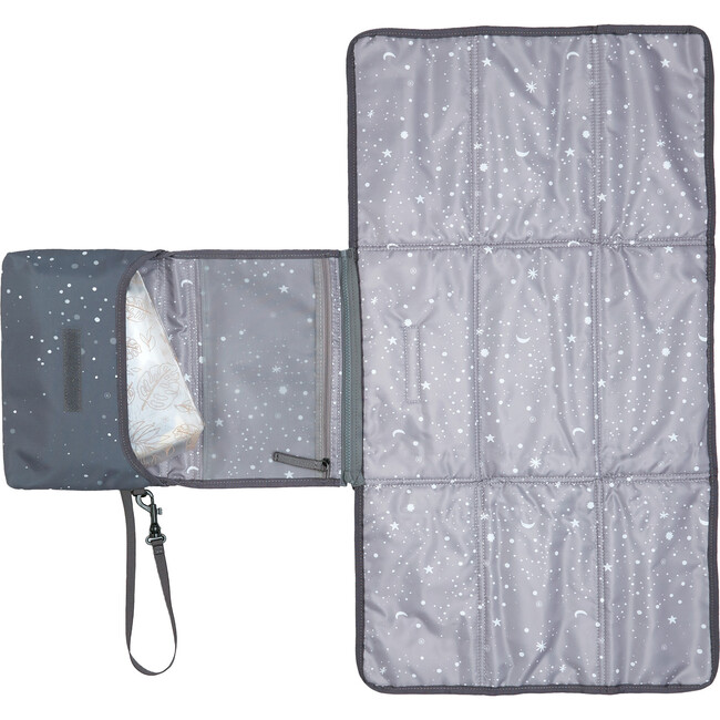 On-The-Go Changing Station, Grey Twinkle - Diaper Bags - 4