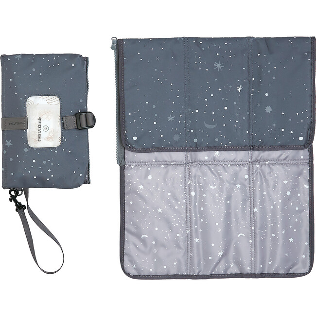 On-The-Go Changing Station, Grey Twinkle - Diaper Bags - 5