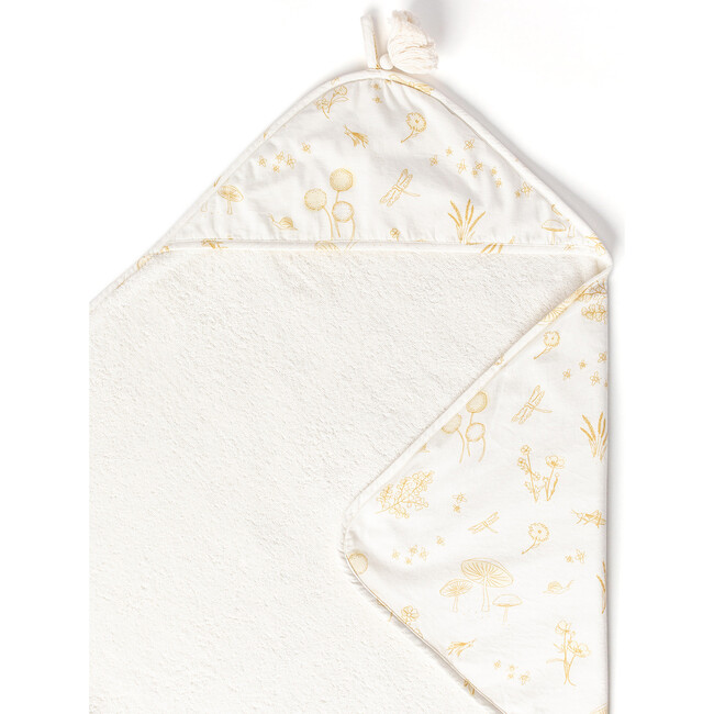 Botanica Hooded Towel, Marigold - Towels - 1