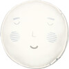 Decorative Face Pillow, Blue - Pillows - 2 - thumbnail