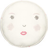 Decorative Face Pillow, Pink - Pillows - 1 - thumbnail