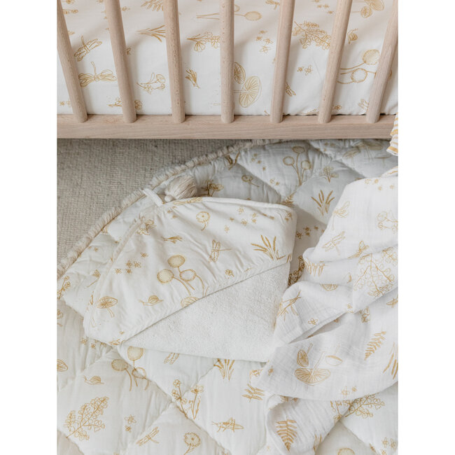 Botanica Hooded Towel, Marigold - Towels - 2
