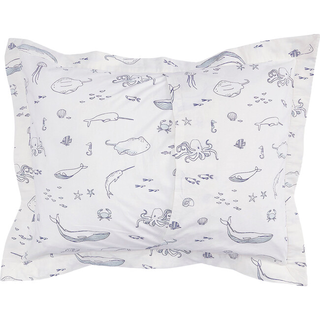 Life Aquatic Reversible Sham, Marine - Pillows - 2
