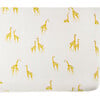 Follow Me Organic Cotton Crib Sheet, Giraffe - Crib Sheets - 1 - thumbnail