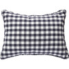 Check Mate Nursery Pillow, Ink - Pillows - 1 - thumbnail