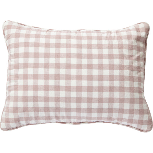 Check Mate Nursery Pillow, Blossom - Pehr Shams & Pillows | Maisonette